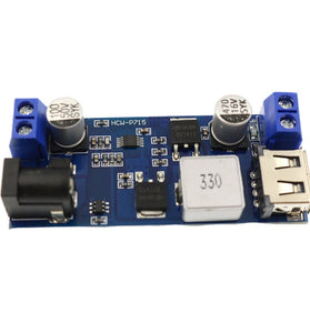 DC-DC 30W 9-36V to 5V 6A Step-down Buck Converter Power Module USB Charging 5A High Power XH-M249