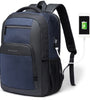 BANGE Backpack Men's Shoulder Bag 15.6 Laptop Computer Bag Casual Sports Travel Backpack Breathable Large Capacity USB Charging Backpack
