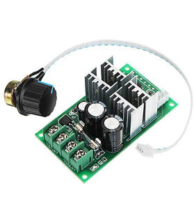 DC 6-60V 30A PWM DC Motor Speed Regulator High Power Speed Controller 6V 12V 24V 36V 48V 60V Support PLC Analog Quantity 0-5V