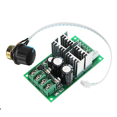 DC 6-60V 30A PWM DC Motor Speed Regulator High Power Speed Controller 6V 12V 24V 36V 48V 60V Support PLC Analog Quantity 0-5V