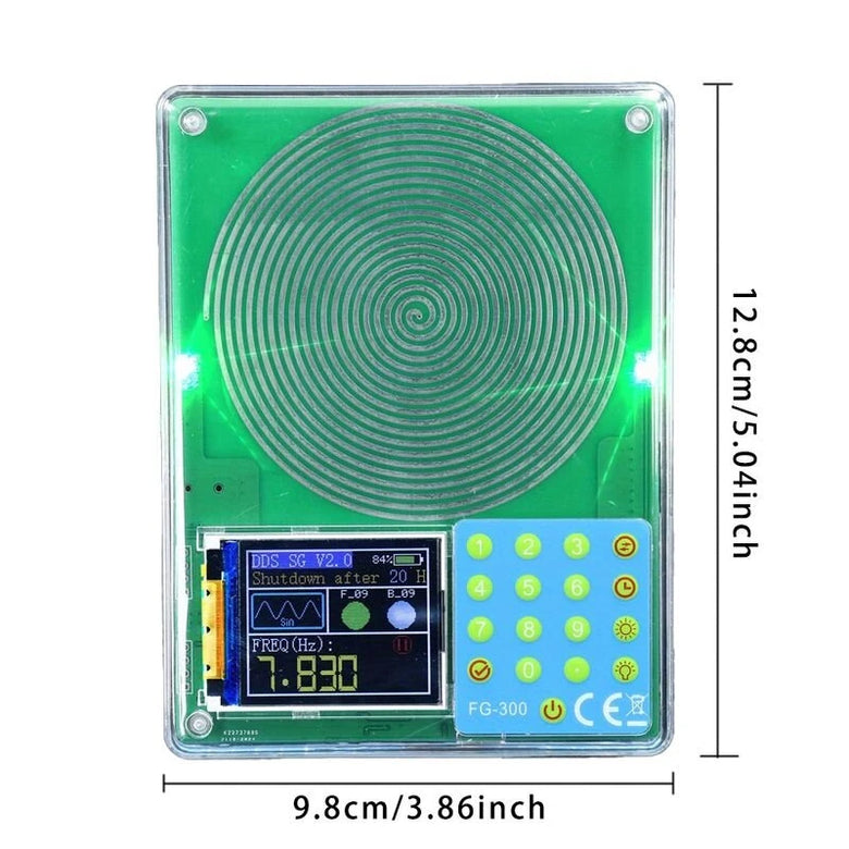 FG-300 High Accuracy Portable Signal Generator with USB Power Support 200kHz Frequency Range and 13 Waveform Options for Testing and Analysis