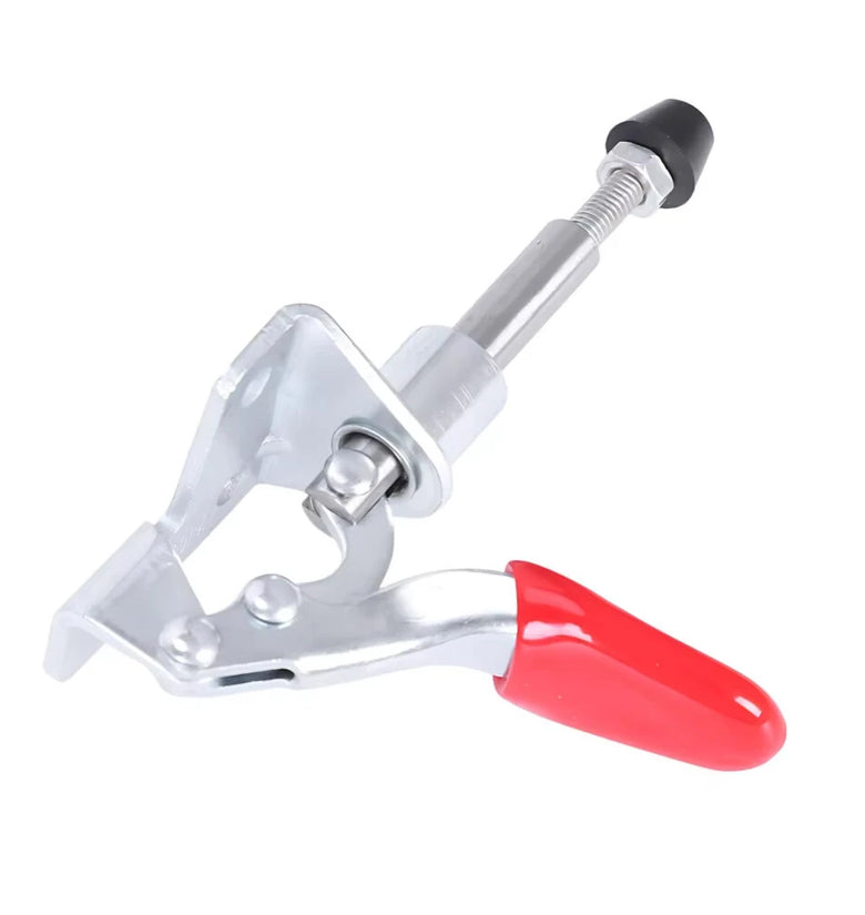 GH-301AM Quick Release Toggle Clamp 45KG Clamping Force Push Pull Clamp Vertical Type Metal Hand Tool M4 Screw Industrial Equipment Assembly