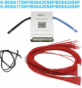 Smart BMS 1A 2A 6A Balance Current 8S 17S 20S 24S JK BMS CAN 60A 80A 100A 150A 200A 600A Lifepo4 Li-Ion Battery Protection Board bluetooth APP
