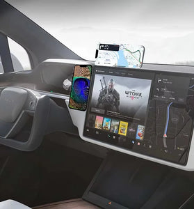 WD10 Magnetic Car Mount Hidden Car Magnetic Navigation Mount Slim&Foldable Desktop Computer Magnetic Phone Holder for iPhone 17 17Pro 16 Pro Max 15 14 13 12
