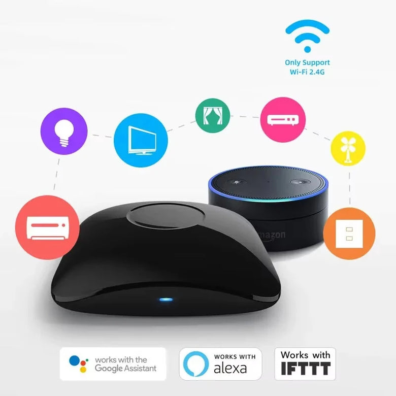 Broadlink RM4 Pro IR RF WIFI Universal Smart Remote Control RM4Pro SmartHome Automation Work With Alexa and Google Home