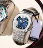 POEDAGAR Classic Business Men Watch Waterproof Luminous Date Quartz Watch Fashion Steel Strap Square Thin Wristwatch for Male