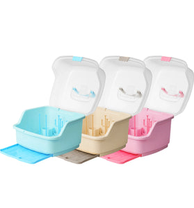 Baby Portable Bottle Drying Racks With Anti-dust Cover Large Nursing Bottle Storage Box Baby Dinnerware Organizer