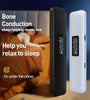 Under Pillow bluetooth Speaker Pocket Bone Conduction Sound Box HiFi Stereo LED Digital Display Support TF Card Playback White Noise Sleep-improval Wireless Soundbar
