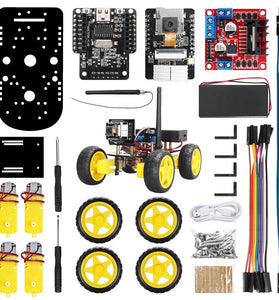 TSCINBUNY Robot Starter Kit For Arduino Programming with ESP32 Camera and Codes Learning Develop Skill Basic Version