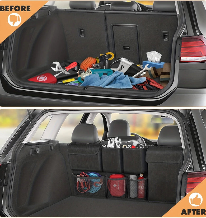 Universal Car Interior Storage Bag Car Trunk Organizer Hanging Bag Vehicle Carrying Bag Trunk Hanging Bag