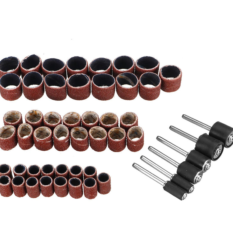 51Pcs Drum Sanding Kit Drill Bits Abrasive Tools Accessories Sandpaper Rotary Tools