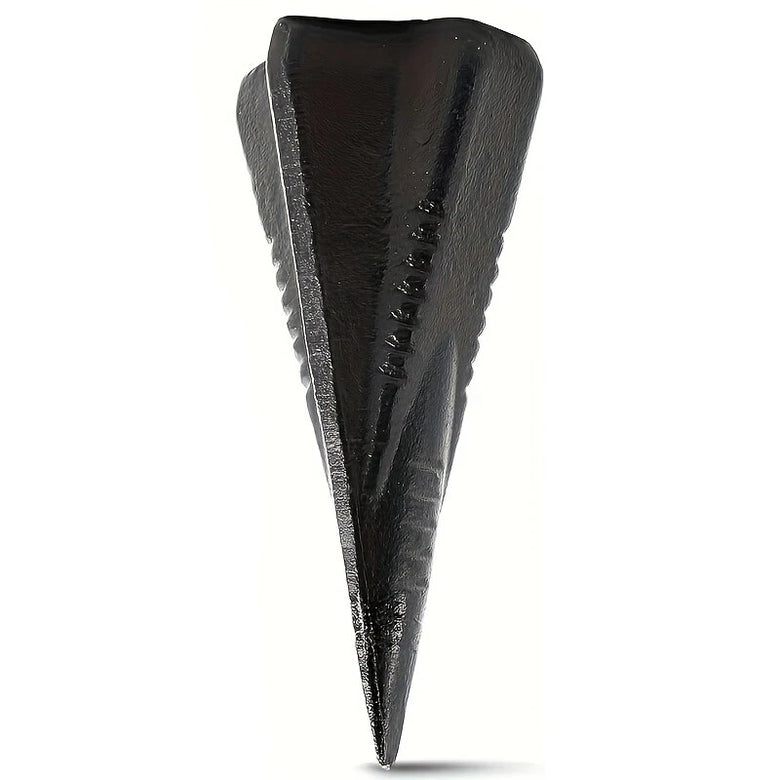 Manual Splitting Wedge Steel Diamond Shape 4 Way Log Splitter High Strength Anti Rust Coating Labor Saving Sledgehammer Tool Wood Splitting