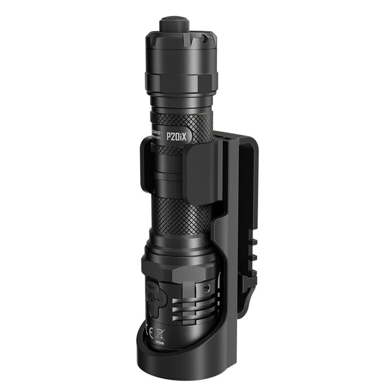 Nitecore P20iX 4000lm USB-C Rechargeable Flashlight With 21700 Battery High Lumen Professional Tactical Torch with NTH20 Molle Holster