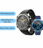 Rogbid Tank M1 5ATM Waterproof Swimming Hifi Bluetooth Call Heart Rate Blood Pressure SpO2 Monitor Fitness BT5.3 Smart Watch