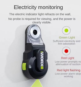 WORX WA1602 Electric Hammer Drill Cleaner 35ml Visual Dust Box USB Type C Rechargeable 5V 1000mAh Compact Design Professional Tool Accessories