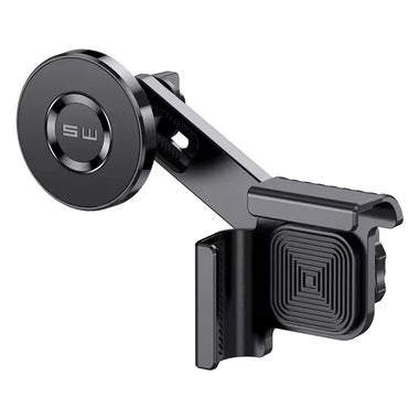 Car Phone Holder Display Screen Mount 360 Degree Adjustable Clip Strong Magnetic Attachment Anti Slip Silicone Protection for Tesla Model 3/Y/X/S