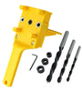 Quick Woodworking Doweling Jig ABS Handheld Pocket Hole Jig System Hole Puncher Drill Guide