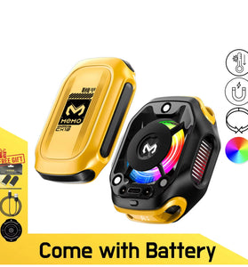 MEMO CX12 Mobile Phone Cooler Magnetic Clip with Detachable Battery Digital Display Semiconductor Ice Cooling Radiator with AI