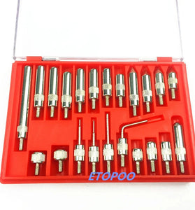 ETOPOO 22PCS M2.5 Thread Tip For Dial & Test Indicators Steel Dial Indicator Point Set