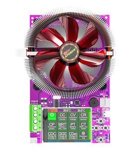 WiFi/bluetooth Tuya CL24R Battery Capacity Tester 150W Advanced Over-Voltage and Over-Temperature Protection 2.4inch TFT High Accuracy 4-Wire System for AA AAA Batteries 1V-200V Load Power Lasting Performance