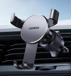 UGREEN Car Phone Holder Air Vent Mount  Multifunctional Car Phone Holder Air Vent Gravity Car Phone Holder Compatible 4.7 to 7.2 Inches Phone