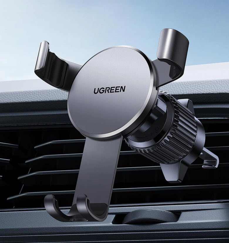UGREEN Car Phone Holder Air Vent Mount  Multifunctional Car Phone Holder Air Vent Gravity Car Phone Holder Compatible 4.7 to 7.2 Inches Phone