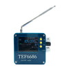 TEF6686 Full-Band Radio Receiver with Large LCD Display Rechargeable Battery Long Range AM FM SW MW LW Frequencies Portable Design