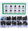 540Pcs 10 Values Tactile Push Button Switch Mini Momentary Tact Assortment Kit DIY