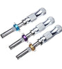 DANIU 3Pcs Tubular 7 Pins Lock Pick Tool Locksmith Tool Lock Pick Set