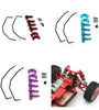 Upgraded Metal Anti Roll Bar Set for Wltoys 124008 124010 124019 144001 1/12 1/14 RC Cars Vehicles Models Spare Parts