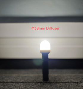 Silicone Elastic Flashlight Diffuser Lampshade Lamp Shade For Astrolux ST06 WP5 Suitable for a Diameter of 38mm/40mm Flashlight Cover Accessories