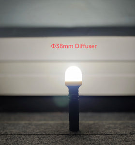 Silicone Elastic Flashlight Diffuser Lampshade Lamp Shade For Astrolux ST06 WP5 Suitable for a Diameter of 38mm/40mm Flashlight Cover Accessories