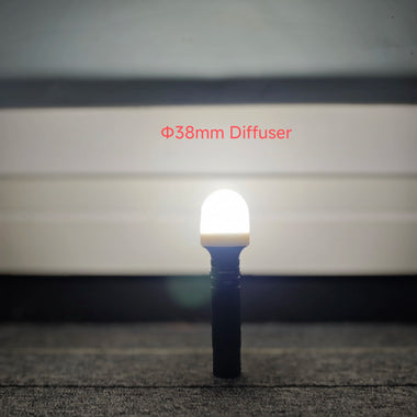 Silicone Elastic Flashlight Diffuser Lampshade Lamp Shade For Astrolux ST06 WP5 Suitable for a Diameter of 38mm/40mm Flashlight Cover Accessories