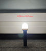 Silicone Elastic Flashlight Diffuser Lampshade Lamp Shade For Astrolux ST06 WP5 Suitable for a Diameter of 38mm/40mm Flashlight Cover Accessories