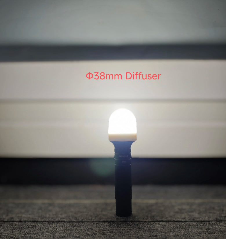 Silicone Elastic Flashlight Diffuser Lampshade Lamp Shade For Astrolux ST06 WP5 Suitable for a Diameter of 38mm/40mm Flashlight Cover Accessories