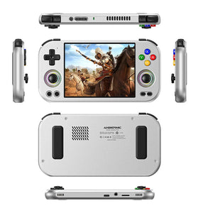 ANBERNIC RG477M 4.7-inch 120Hz LTPS In-cell Display Handheld Gaming Console Dimensity 8300 Processor 3D Hall Joystick Android 14 bluetooth 5.3 & WIFI 6 Video Player Console AI Assistant Six-Axis Function
