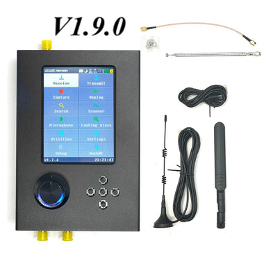 HackRF One Portapack H2 1MHz to 6GHz SDR Software Defined Radio With 1.9.0 Firmware Flashed Metal Case