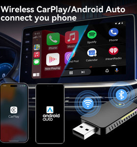 2 In 1 Carplay Box Original Car Machine Carplay to Wireless Android Auto Carplay