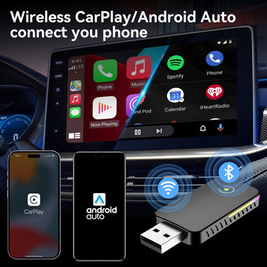 2 In 1 Carplay Box Original Car Machine Carplay to Wireless Android Auto Carplay
