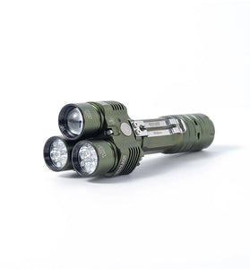 Niwalker ES3 Pro 3500LM CW & NW Multipurpose Powerful 21700 Flashlight Type-C Rechargeable Multi Light Sources Strong Light LED Mini Torch