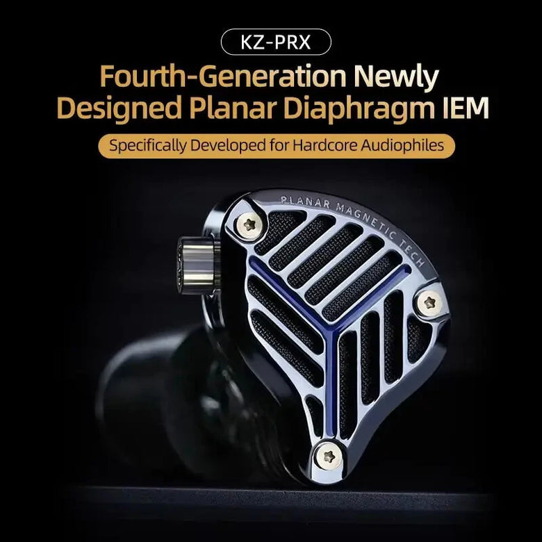 KZ-PRX Wired Ergonomic Earphone In-ear Monitor Earbuds HiFi Bass Planars Driver Music Headphones Sports Headset Custom Gaming Earphones