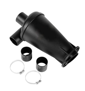 Third Generation Turbocharged Cyclone Dust Collector With Flange Base 90-99% Efficiency ABS 174-280 m3/h 750W 50 mm Inlet/Outlet Vacuum Separator For Industrial And Household