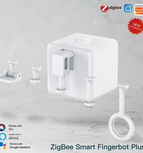 MoesHouse Tuya Fingerbot Button Pusher Zigbee3.0 Finger Robot App Remote Control Automatic Switch Voice Control with Alexa Google Home
