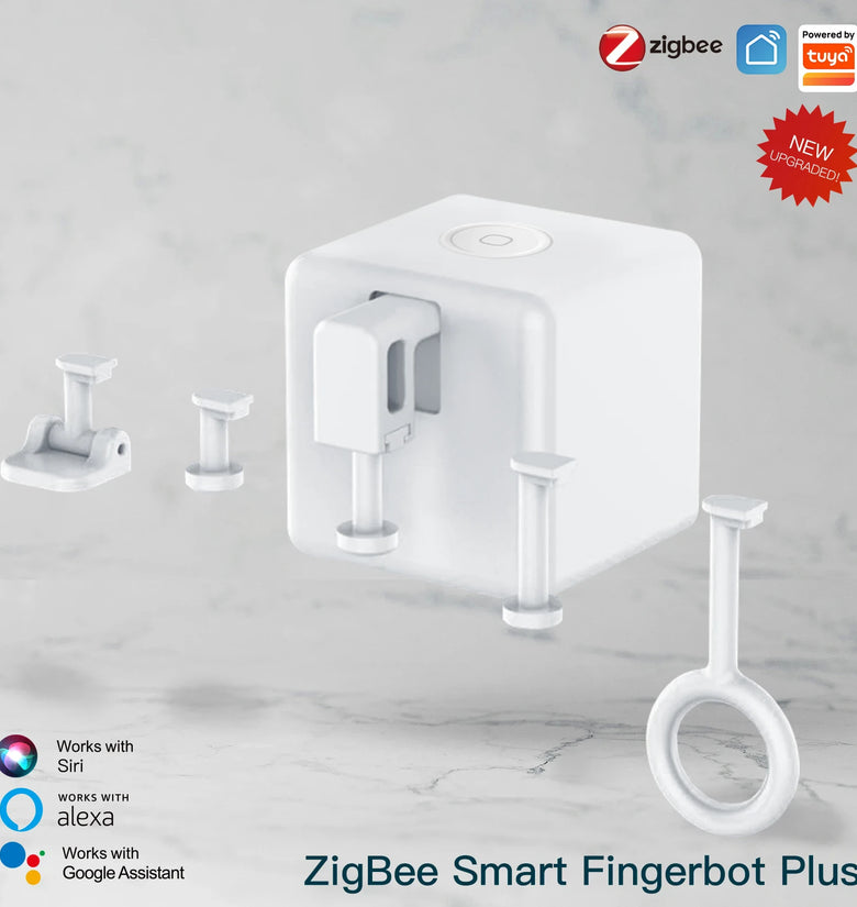 MoesHouse Tuya Fingerbot Button Pusher Zigbee3.0 Finger Robot App Remote Control Automatic Switch Voice Control with Alexa Google Home