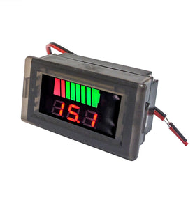 Waterproof Digital Battery Capacity Meter Tester 12V-60V Lithium Battery Capacity Indicator Car Voltage Meter Voltmeter