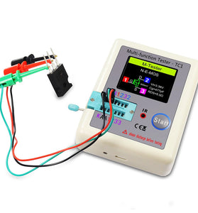 LCR-TC1 Multifunction Transistor Tester Full Color LCD Screen Automatic Component Detection Infrared Decoder Rechargeable Portable Electronics Testing