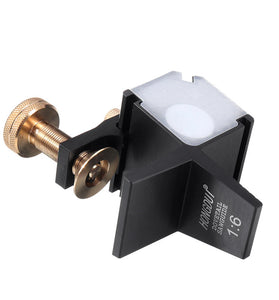 HONGDUI Aluminum Alloy 1:4 1:6 1:7 1:8 90 Dovetail Saw Guide Magnetic Joinery Cutting Guide Angle Saw Guide Woodworking Tool