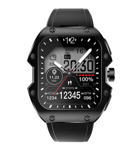 [75 Days Standby]Rogbid Mille 1.91 inch IPS 5ATM IP69K Waterproof BT5.3 Heart Rate Blood Pressure SpO2 Monitor Fitness Tracker Outdoor Rugged Smart Watch