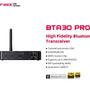 FiiO BTA30 Pro HiFi bluetooth Transceiver Receiver LDAC AptXs HD 384kHz 32bit DSD256 RX TX DAC 30M Range Transmitter Receiver Audio Adapter for PC TV Speaker Headphone