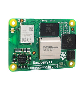 Raspberry Pi Compute Module 5 CM5 Quad-Core Cortex-A76 SoC 2GHz 16GB LPDDR4 64GB eMMC Dual-Band WiFi Bluetooth 5.0 BLE